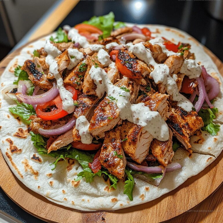 Garlic Chicken Shawarma Recipe