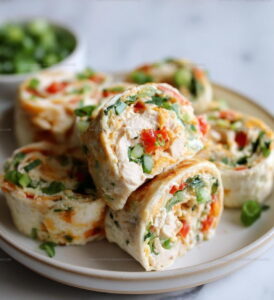 Mexican Style Chicken Pinwheel Recipe