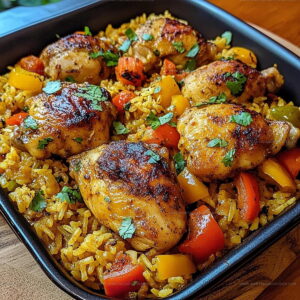 Caribbean Style Chicken And Rice Recipe