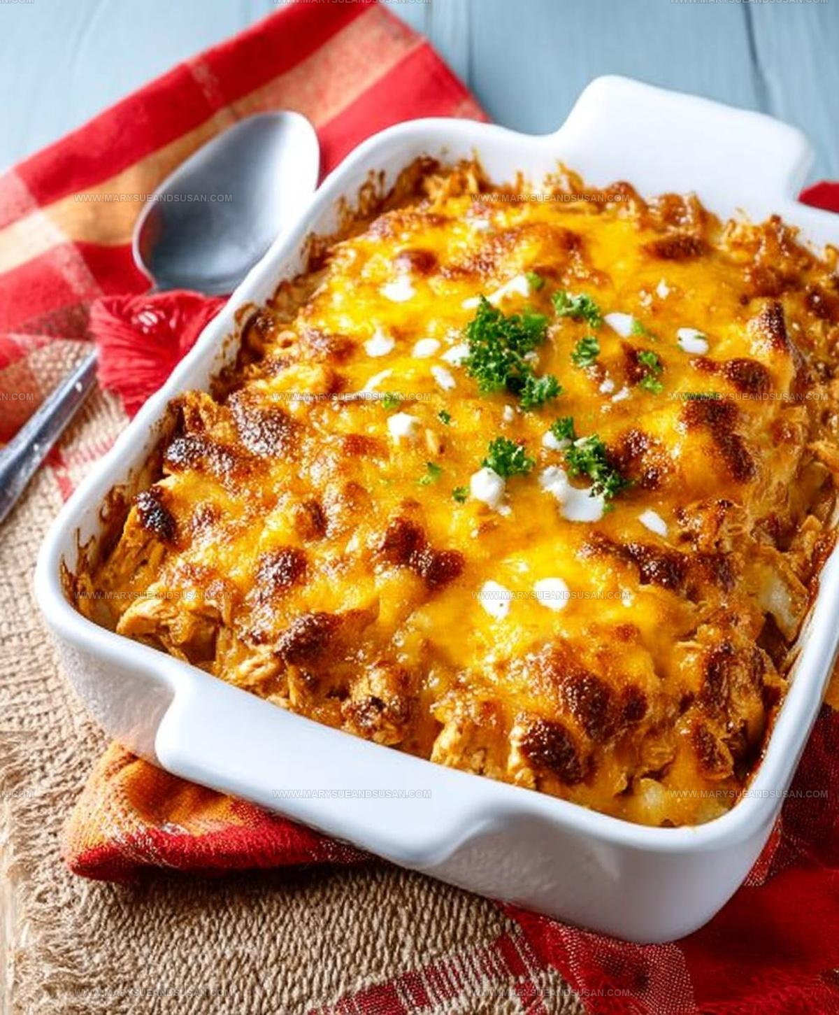 Buffalo Chicken Casserole Recipe