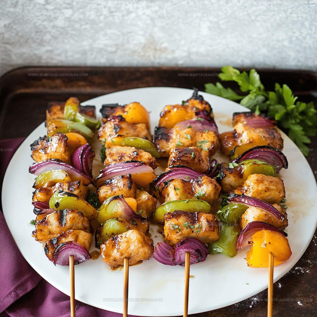 Sweet Hawaiian Chicken Kebabs Recipe