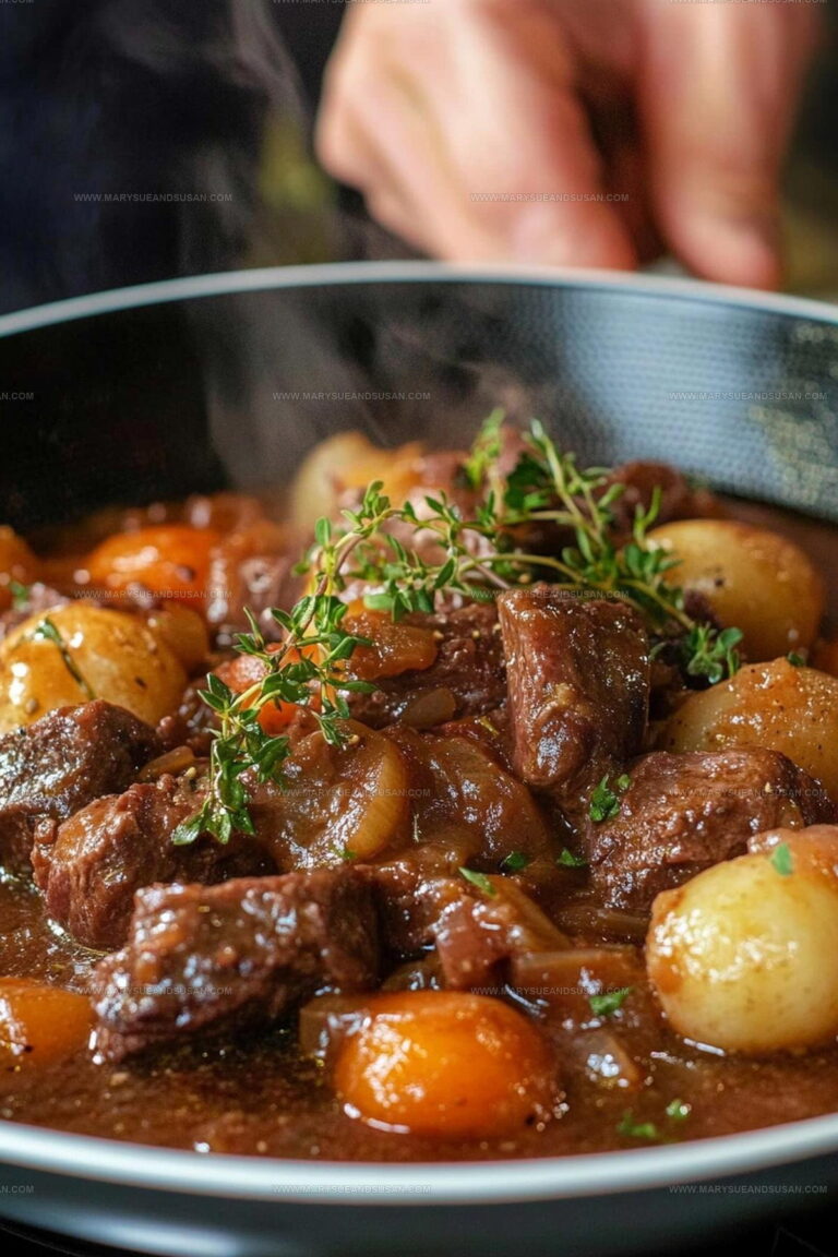 Traditional Beef Bourguignon Recipe