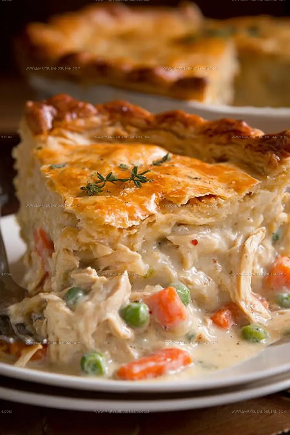 Old-Fashioned Chicken Pot Pie Recipe