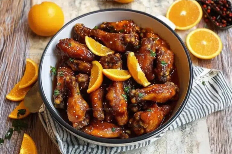 Spicy Orange Chicken Wings Recipe