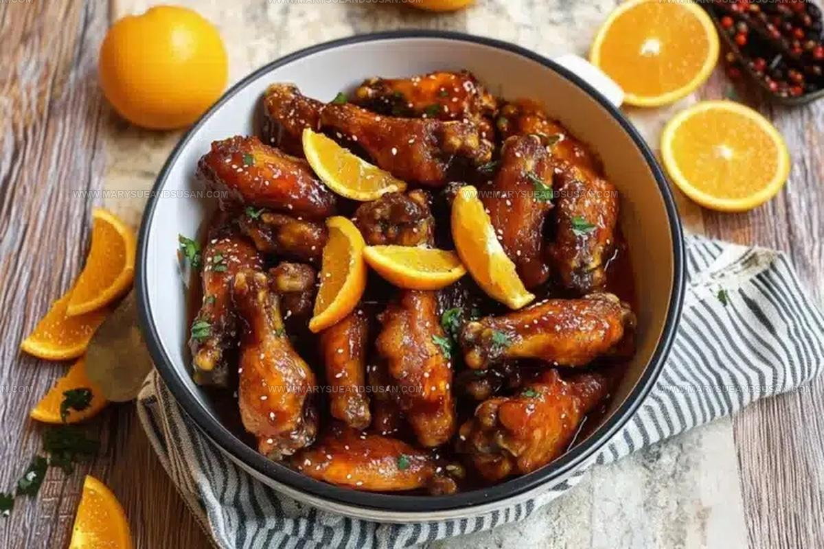 Spicy Orange Chicken Wings Recipe