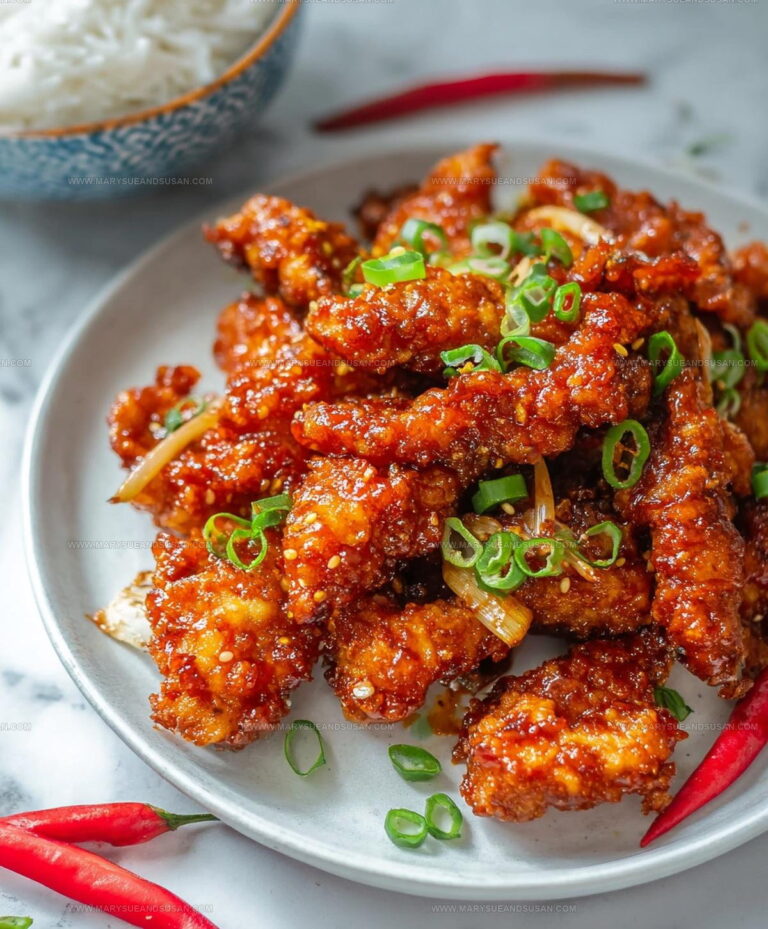 Double Fried Crispy Chilli Chicken Recipe