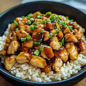 Oven-Baked Honey BBQ Chicken Rice Recipe