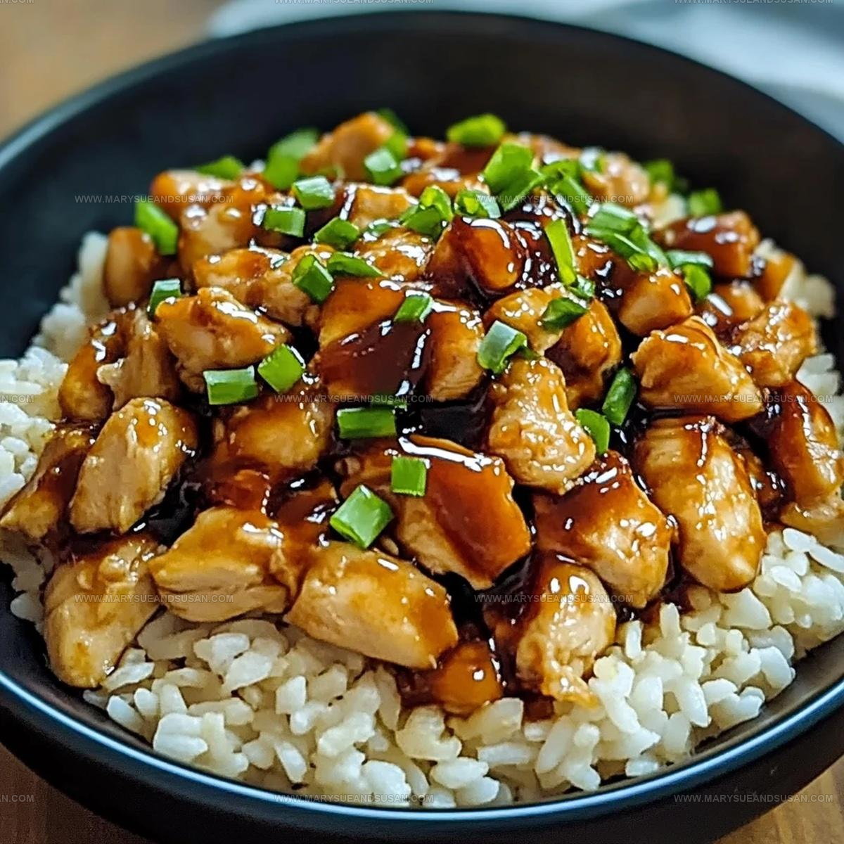 Oven-Baked Honey BBQ Chicken Rice Recipe
