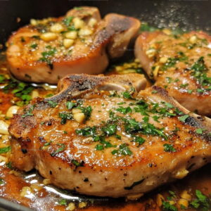 Garlic Butter Pork Chops Recipe