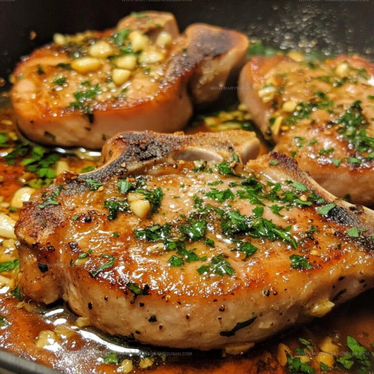 Garlic Butter Pork Chops Recipe