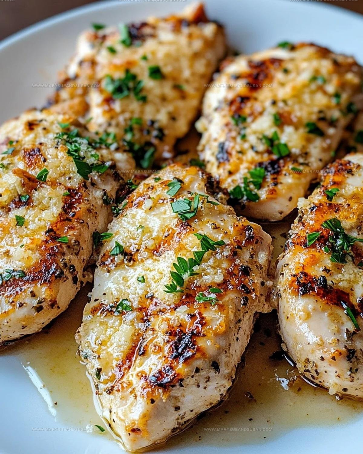 Grilled Garlic Parmesan Chicken Recipe