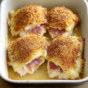 Classic Stuffed Chicken Cordon Bleu Recipe