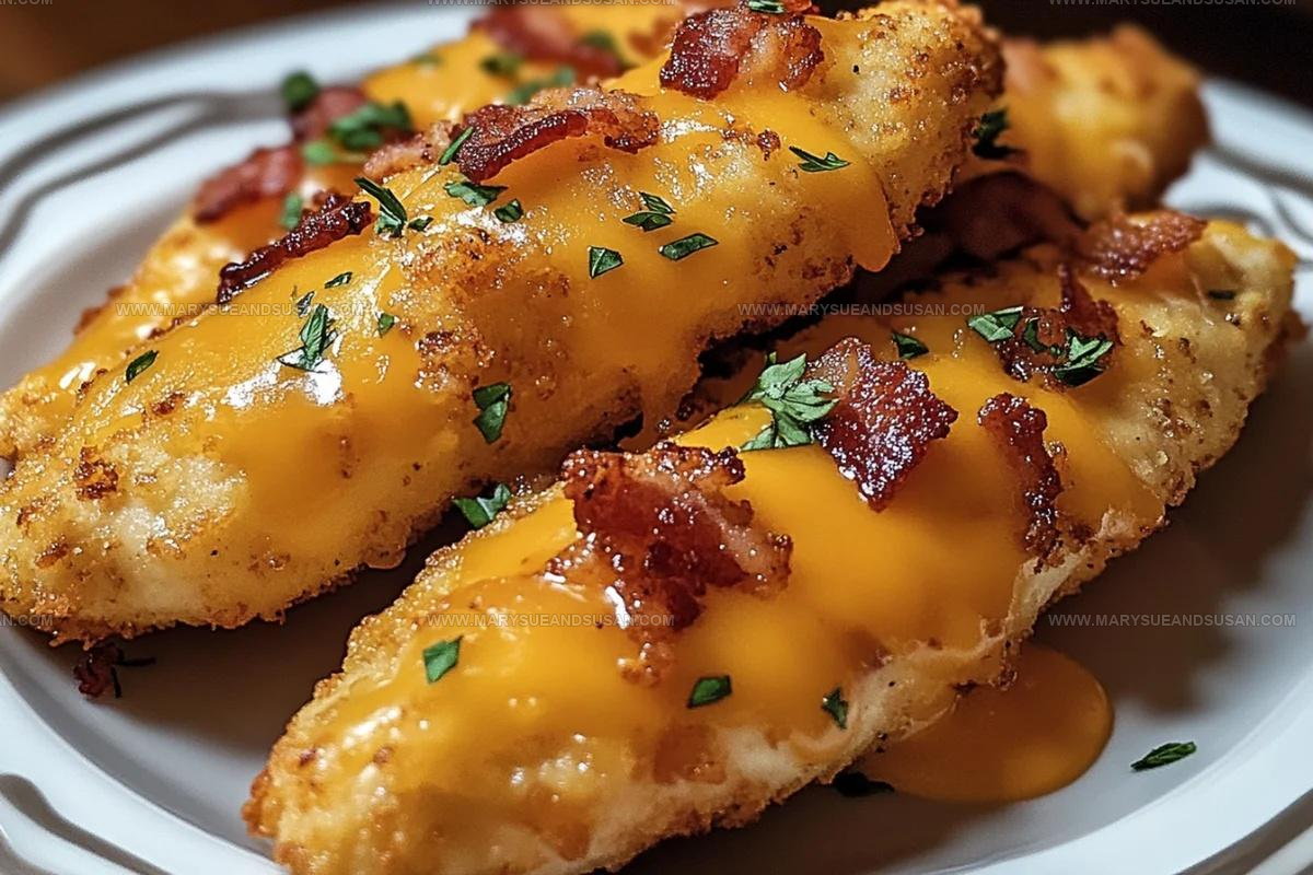 Cheddar Bacon Chicken Tenders Recipe