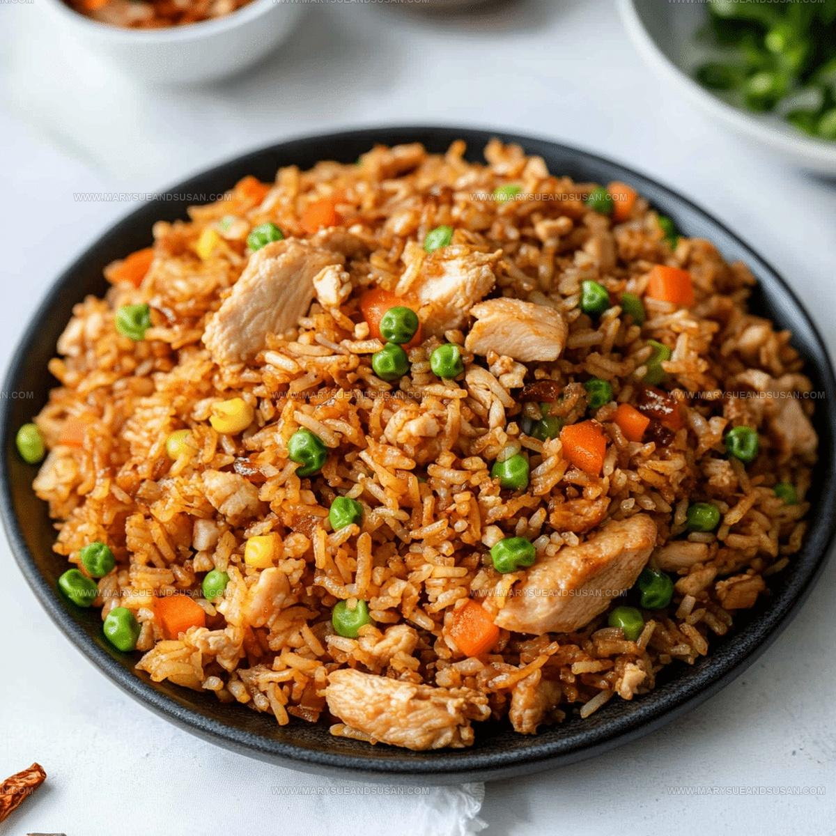 Savory Chinese Chicken Fried Rice Recipe