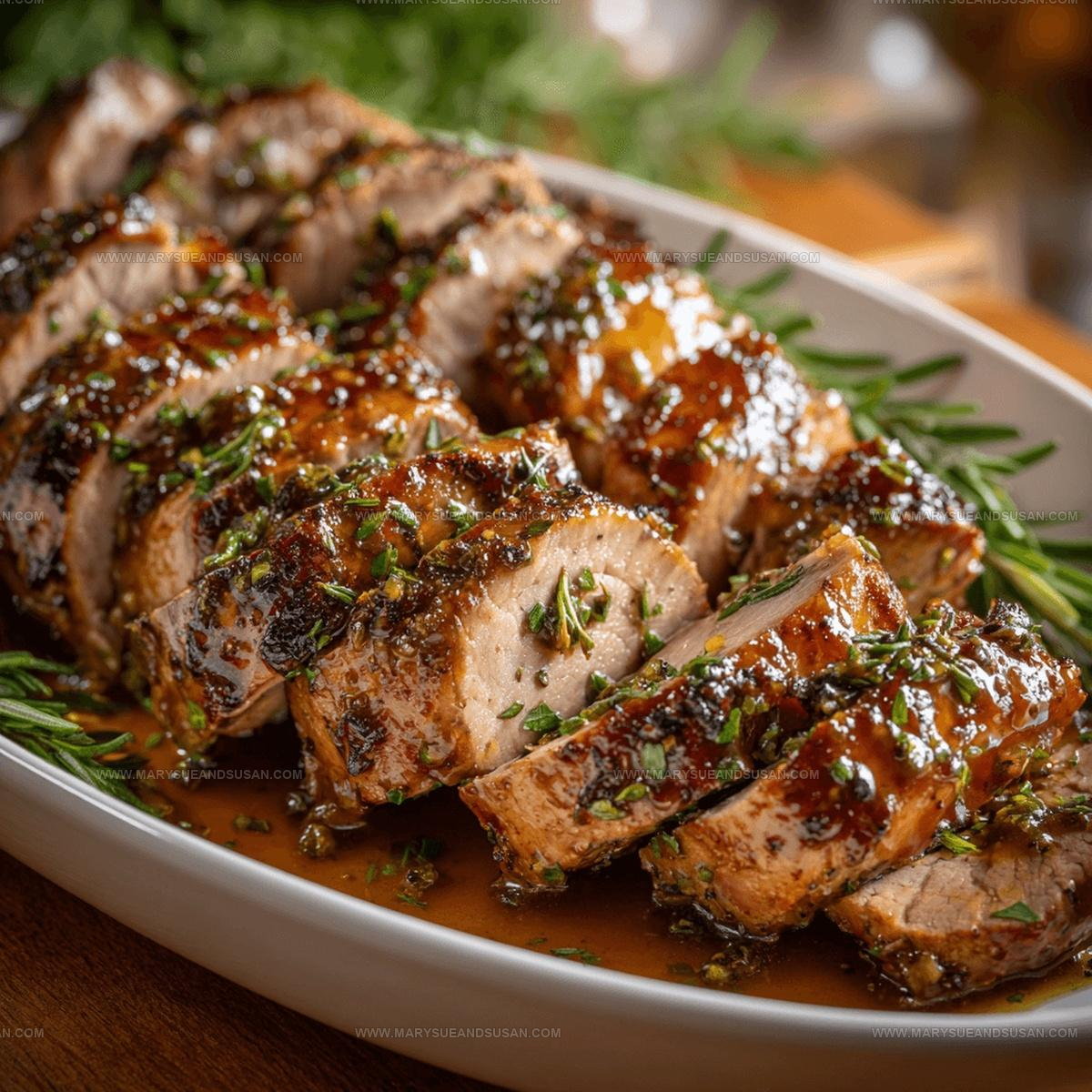Maple Glazed Pork Tenderloin Recipe