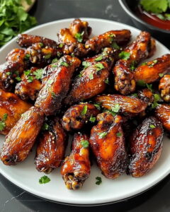 Oven Glazed Sweet Spicy Chicken Wings Recipe