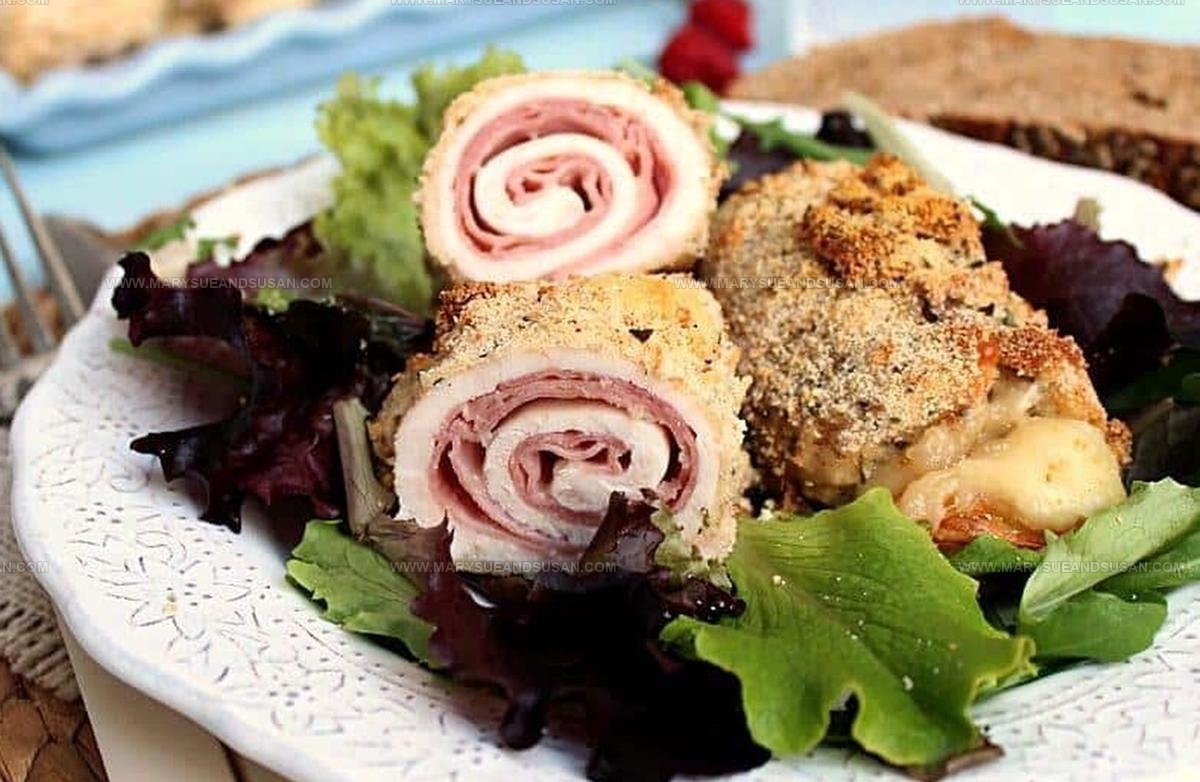 Oven Baked Chicken Cordon Bleu Recipe