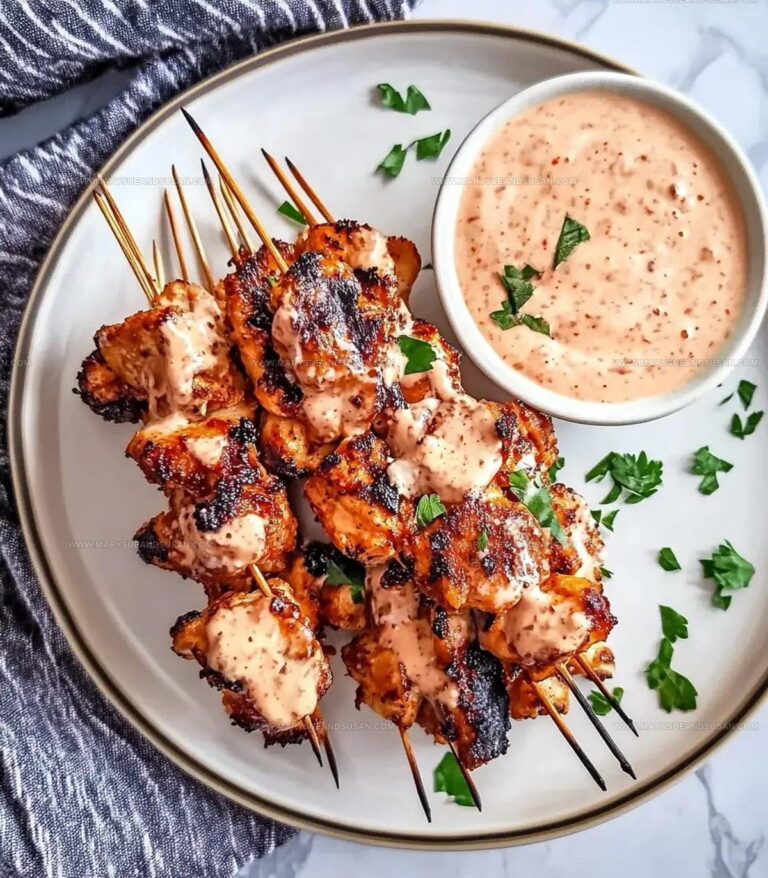 Sugar-Free Bang Bang Chicken Skewers Recipe