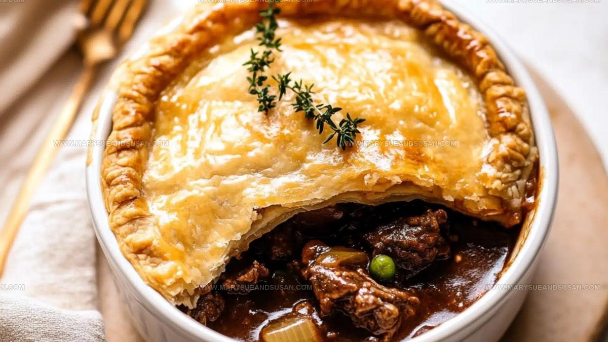 Irish Style Beer Braised Beef Pie Recipe