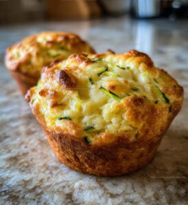 Chicken Cheese And Zucchini Muffins Recipe