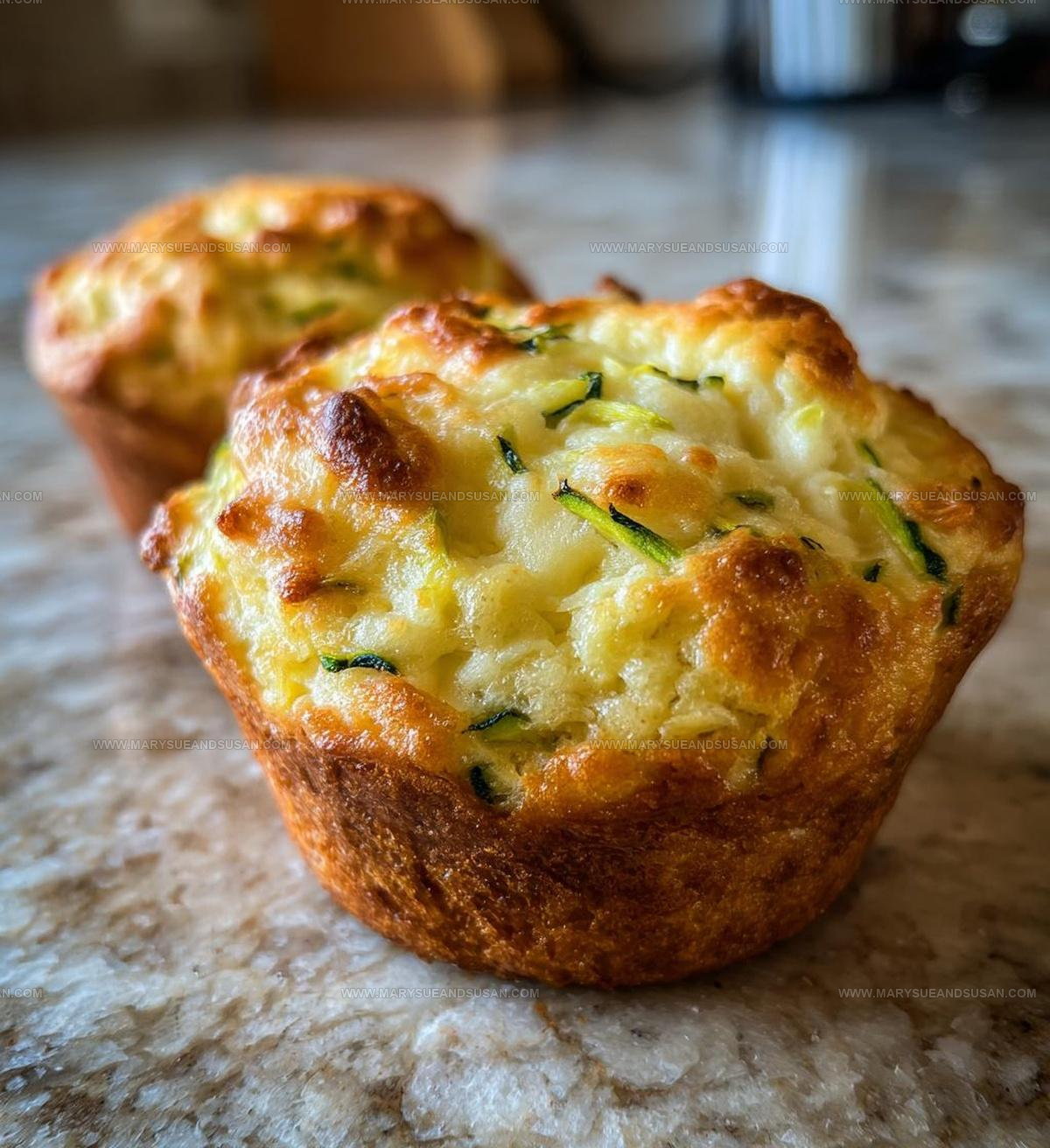 Chicken Cheese And Zucchini Muffins Recipe