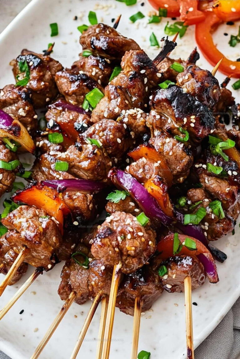 Beef Teriyaki Skewers Recipe