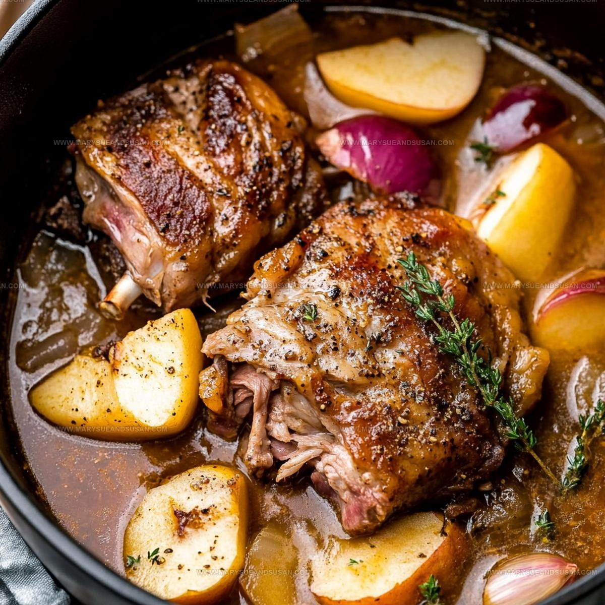 Fall Apple Cider Braised Pork Shoulder Recipe