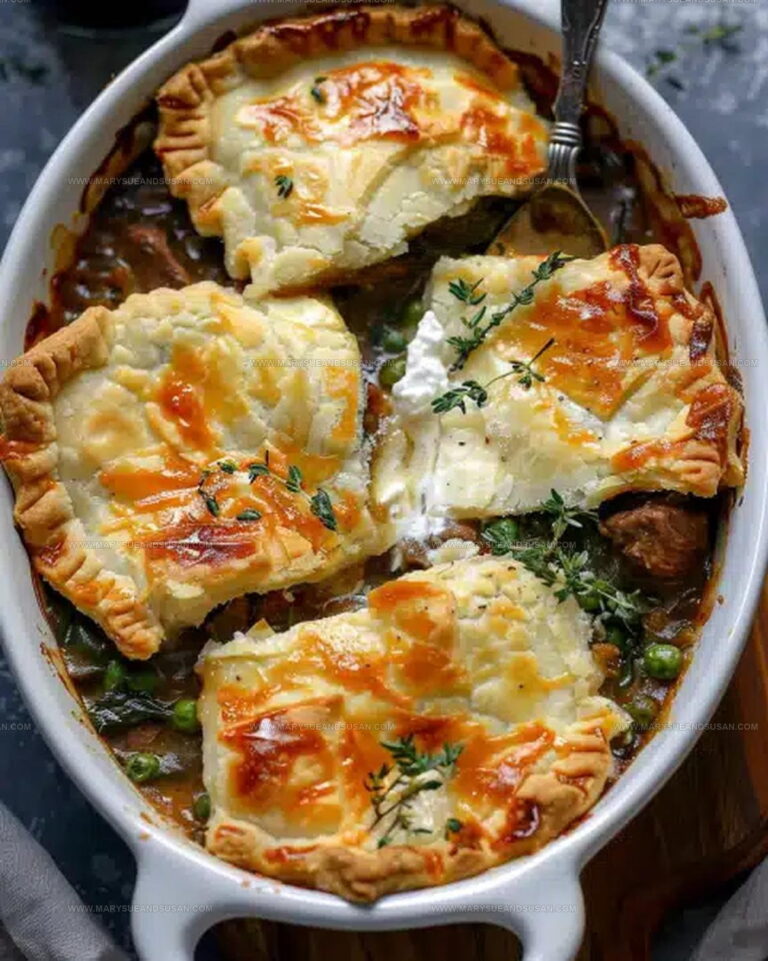 Comfort Style Beer Braised Beef Pie Recipe