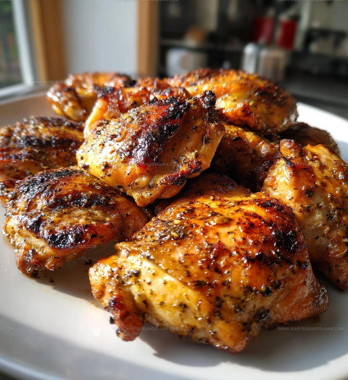 Juicy Backyard Grilled Chicken Thighs Recipe