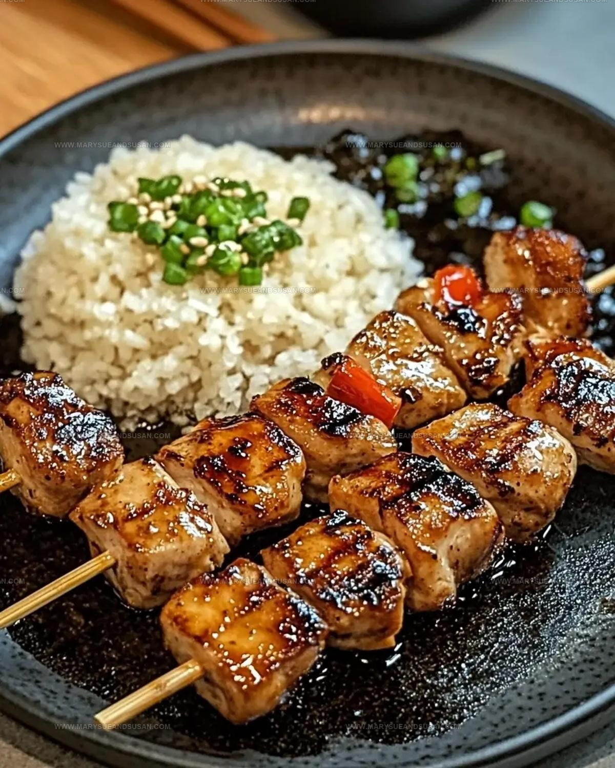 Japanese-Style Grilled Chicken Yakitori Recipe