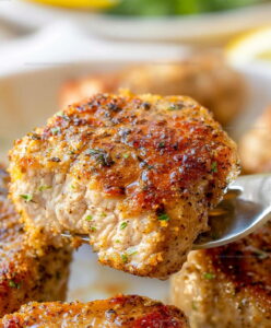 Crispy Oven Parmesan Crusted Pork Chops Recipe