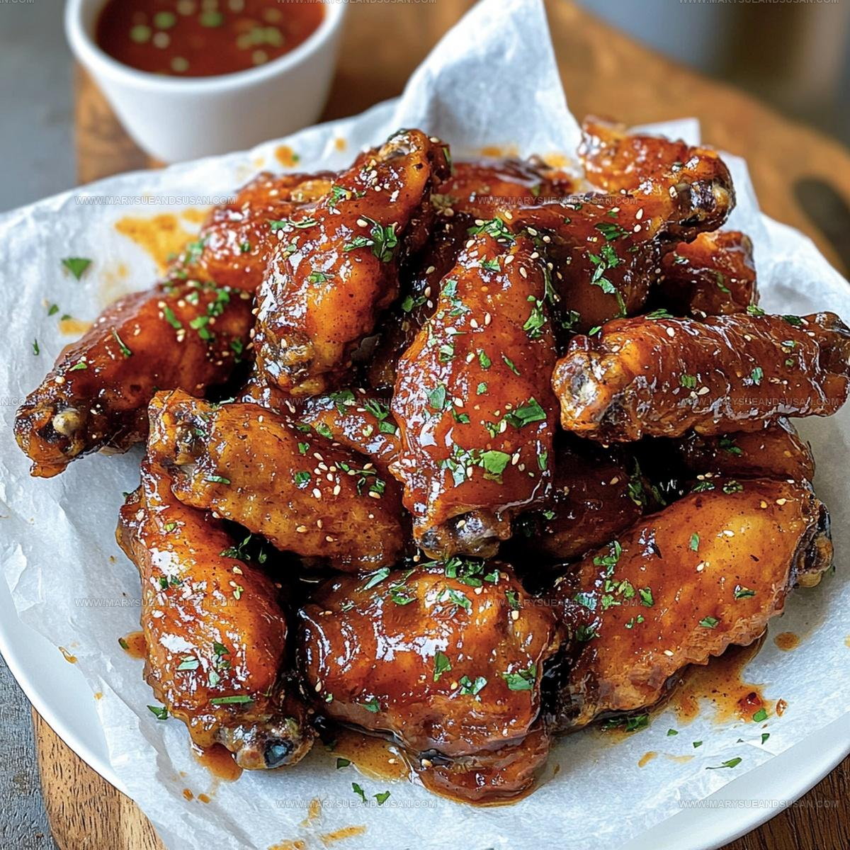 Sticky Supermalt Chicken Wings Recipe