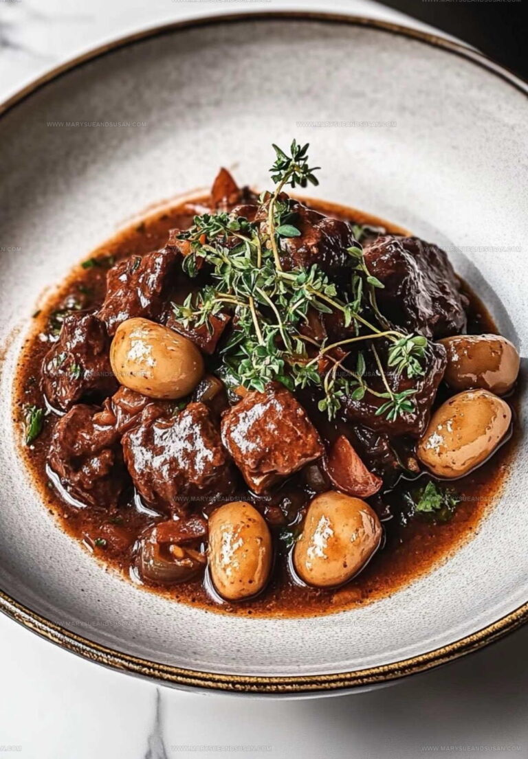 Authentic Beef Bourguignon Recipe