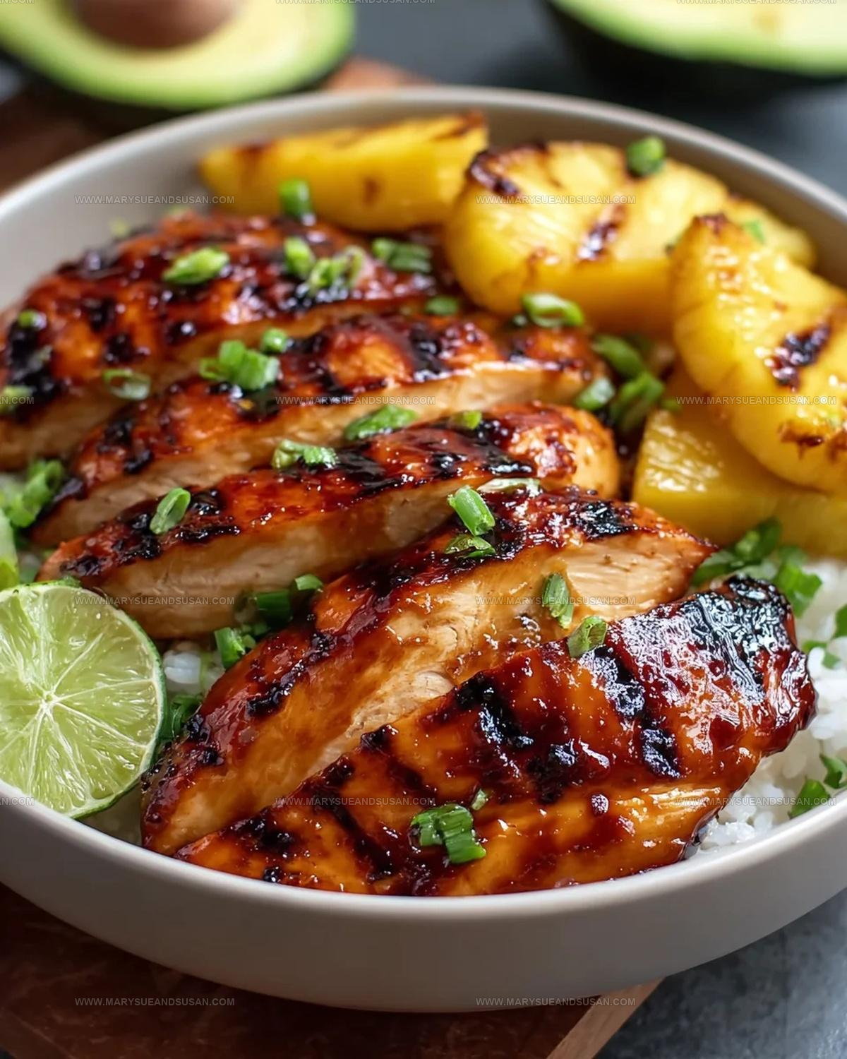 Backyard Grilled Hawaiian BBQ Chicken Recipe
