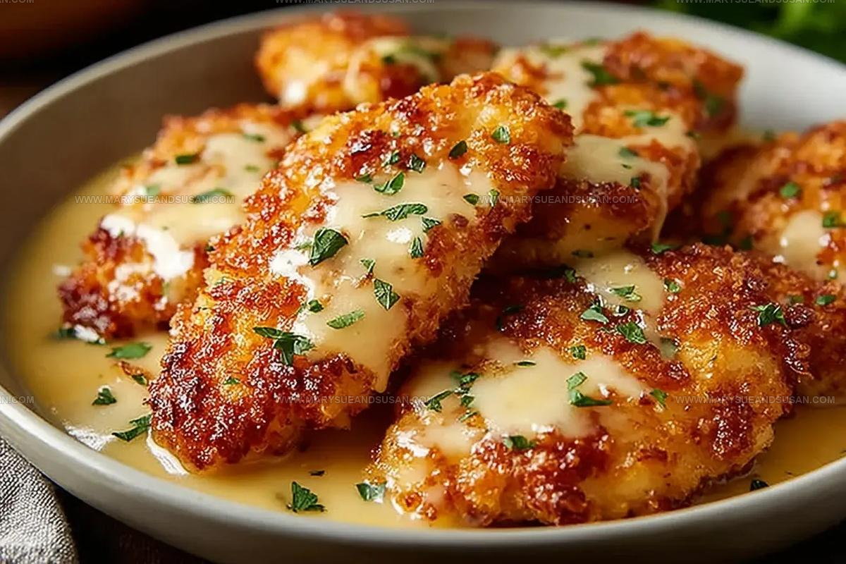 Lemon Pecorino Crispy Chicken Recipe