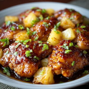 Sweet Pineapple Brown Sugar Chicken Recipe