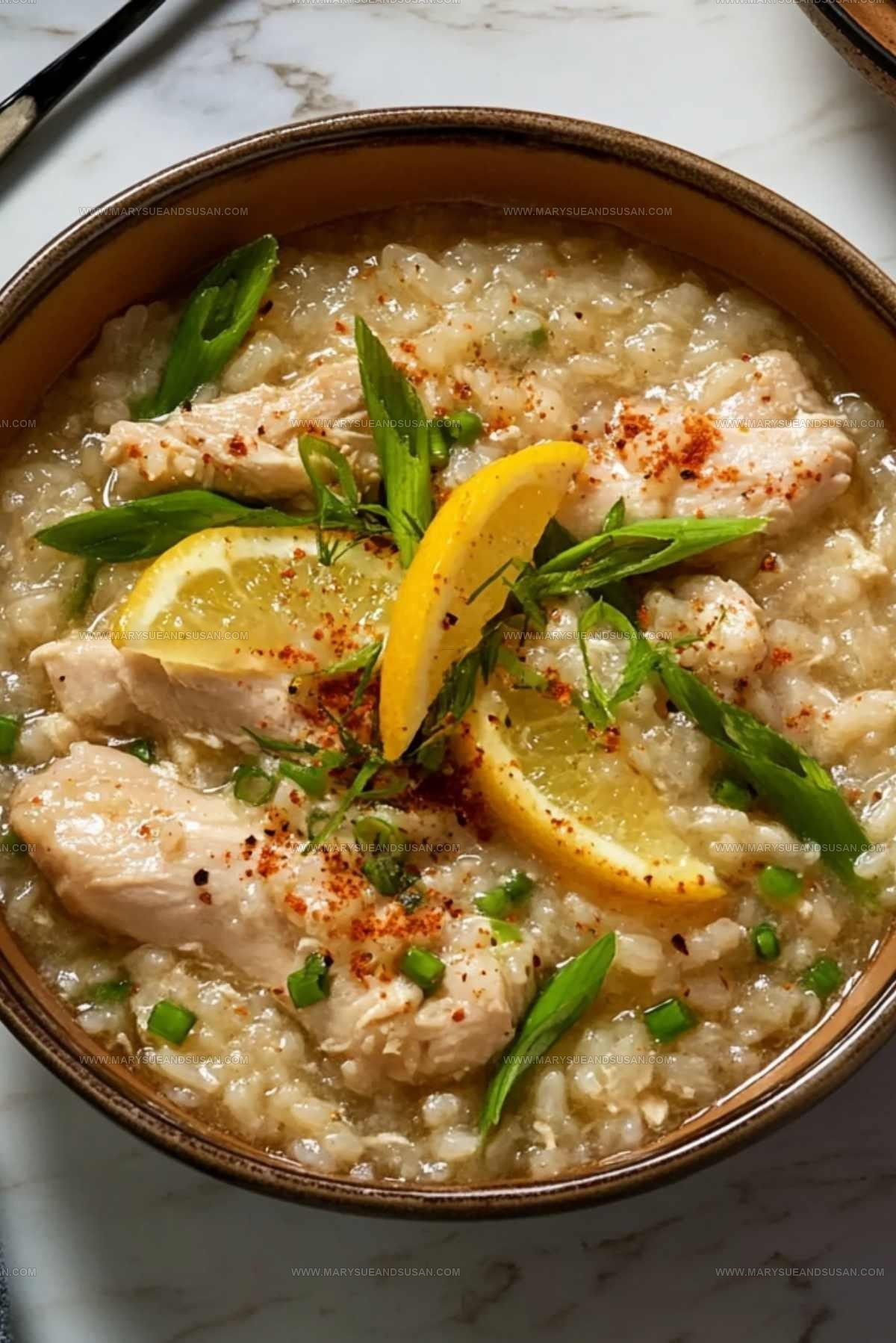 Chicken Arroz Caldo Recipe