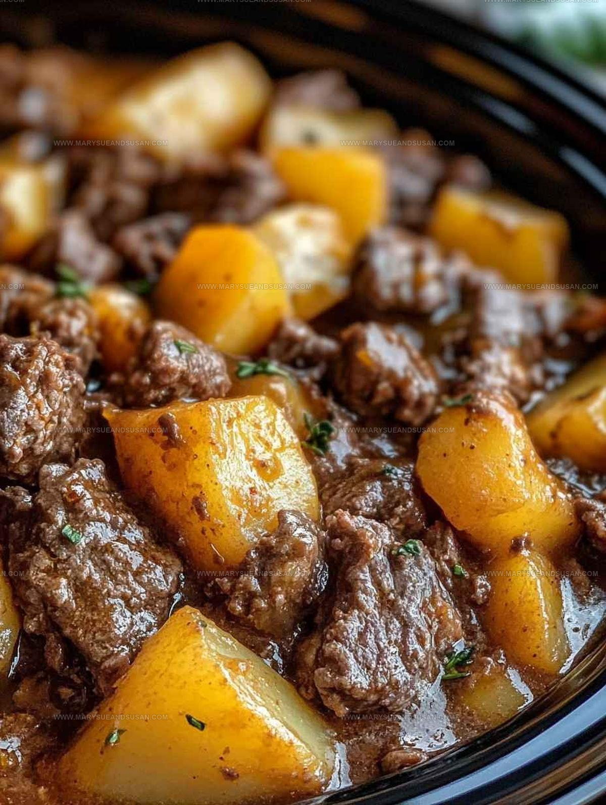 Old-Fashioned Amish Beef and Potato Casserole Recipe