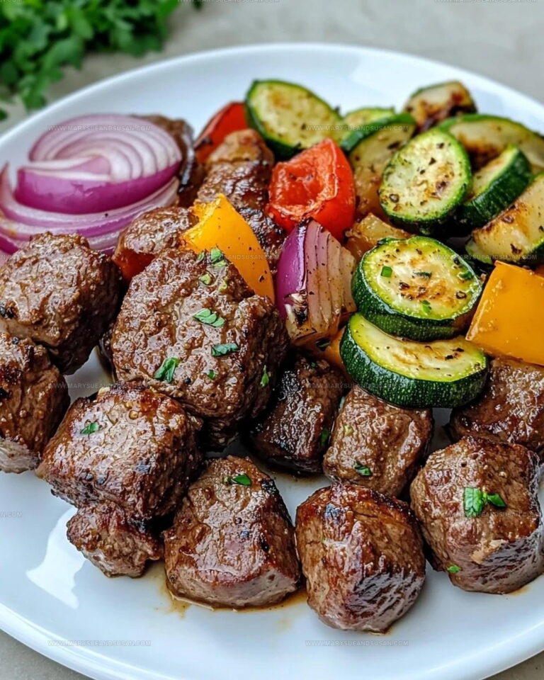 Greek Beef Kebabs Recipe