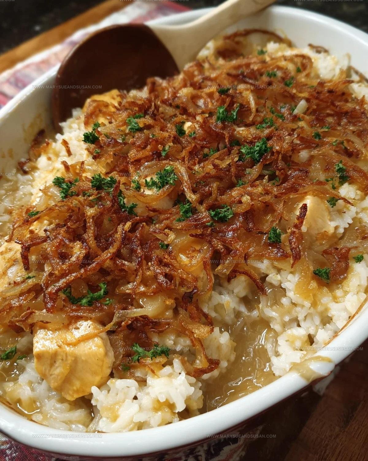 Creamy French Onion Chicken Recipe