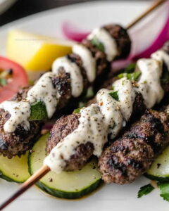 Kefta Beef Kabobs Recipe