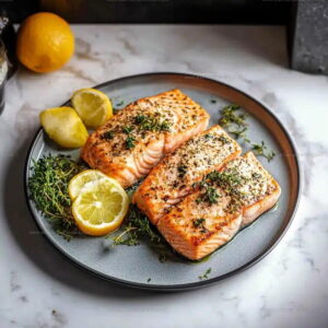 Garlic Butter Salmon Dinner Recipe