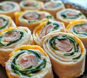 Ham And Cheese Pinwheels Recipe