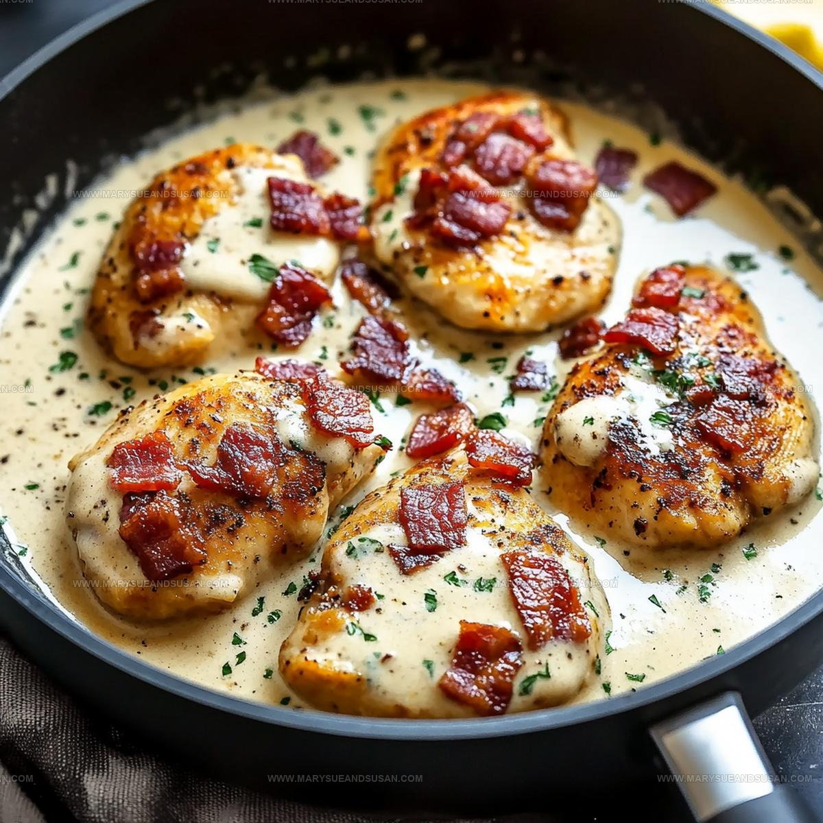 Easy Creamy Bacon Chicken Recipe