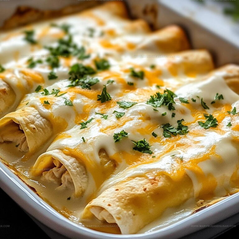 Creamy Sour Cream Chicken Enchiladas Recipe