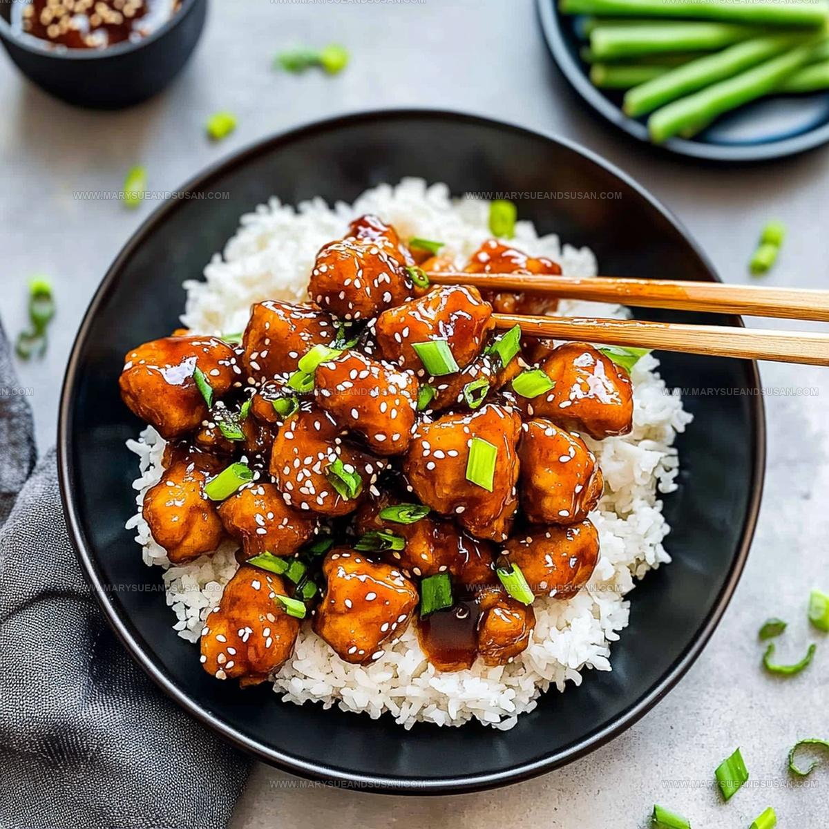 Sweet and Spicy General Tsos Chicken Recipe