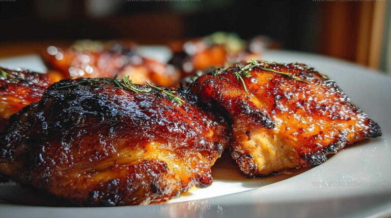 Irresistible Peach-Glazed Chicken Thighs Recipe