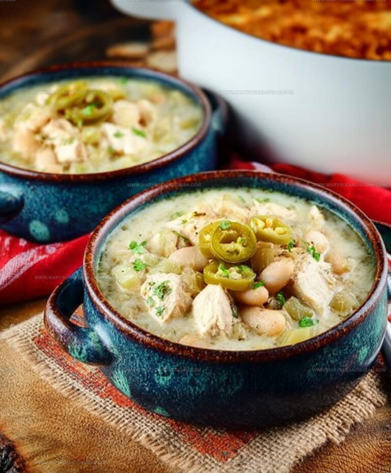 Creamy Bean-Loaded White Chicken Chili Recipe