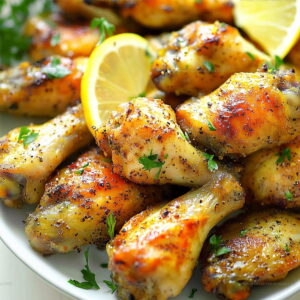 Lemon Pepper Chicken Wings Recipe