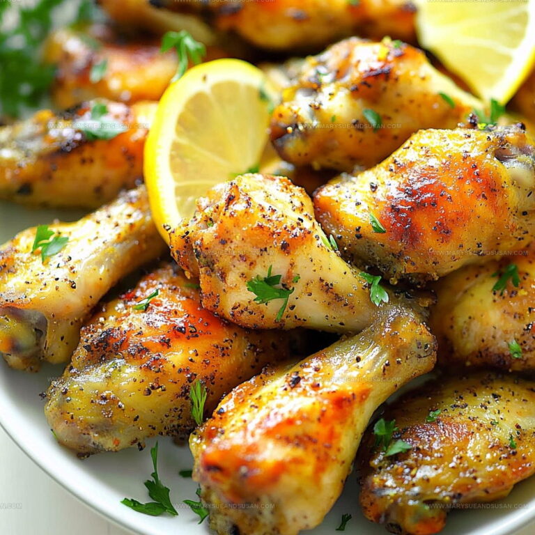 Lemon Pepper Chicken Wings Recipe